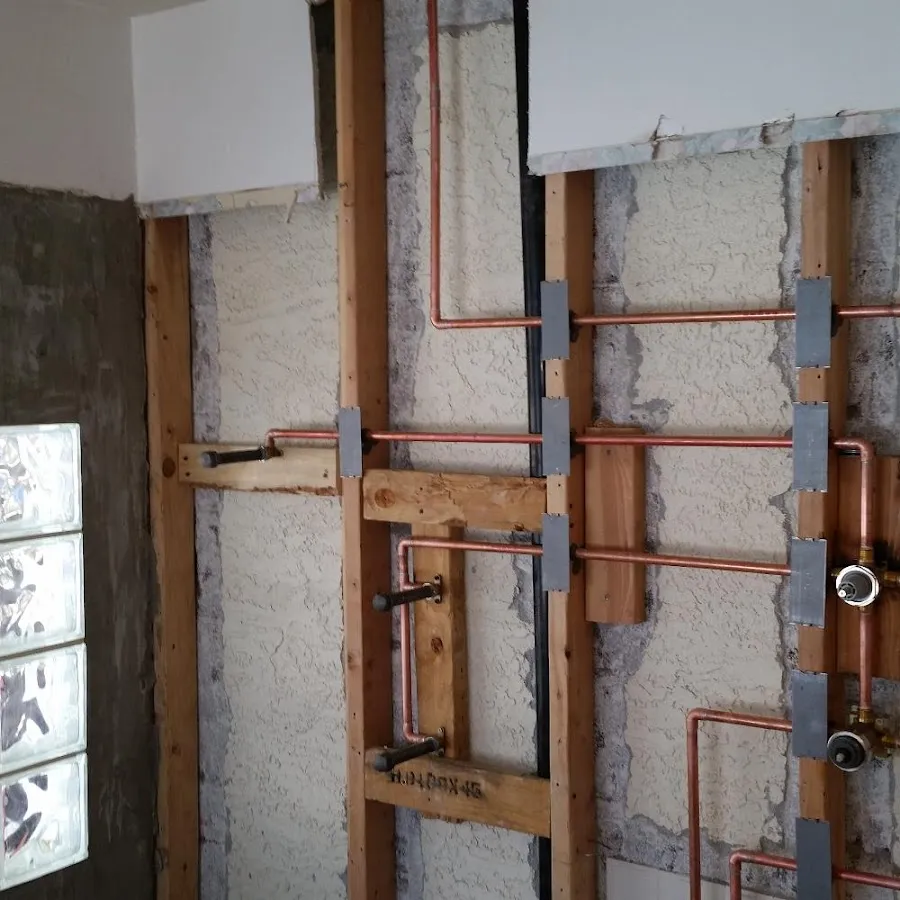 Copper pipe installation for Burst Pipe Repair in Granite City